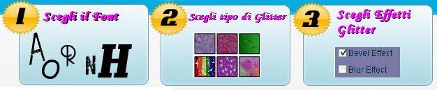 Generatore glitter